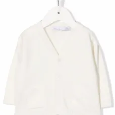 Кардиган с отделкой в рубчик