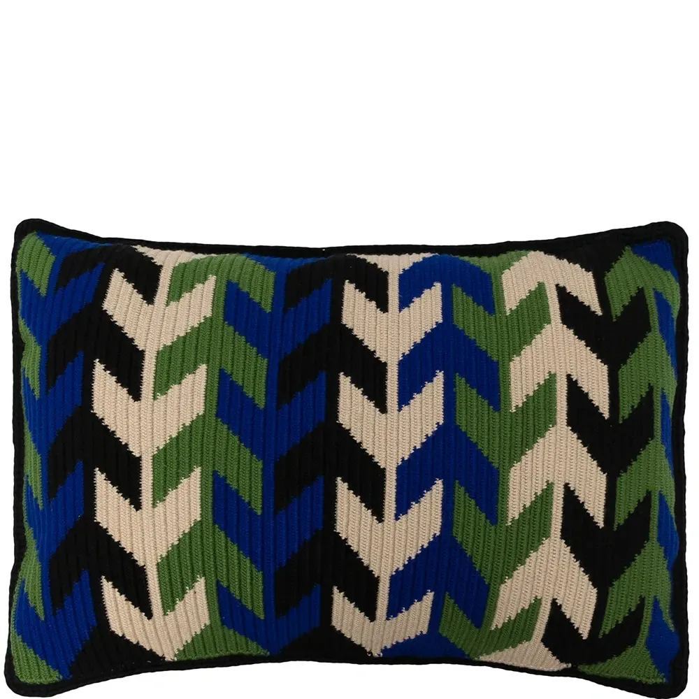 Прямоугольная подушка с узором