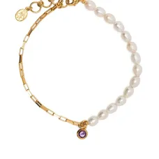 Браслет Luna с жемчугом