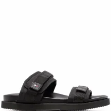 Сандалии на липучках с логотипом