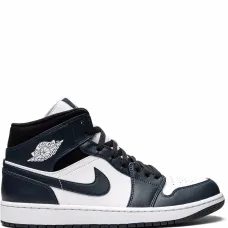 Кроссовки Air Jordan 1 Mid Armory Navy Кроссовки Air Jordan 1 Mid Armory Navy