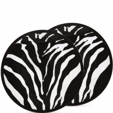 Набор из двух блюд для хлеба с принтом