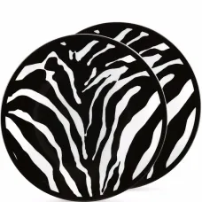 Набор из двух десертных тарелок с принтом Набор из двух десертных тарелок с принтом