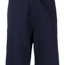 спортивные шорты с нашивкой-логотипом