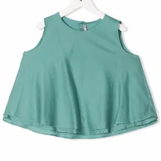 Двухслойный топ без рукавов