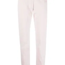 Брюки кроя слим с завышенной талией Брюки кроя слим с завышенной талией