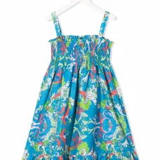 Расклешенное платье с принтом пейсли Расклешенное платье с принтом пейсли