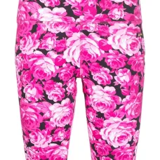 Облегающие шорты с цветочным принтом Облегающие шорты с цветочным принтом