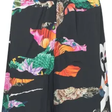 Плавки-шорты с цветочным принтом