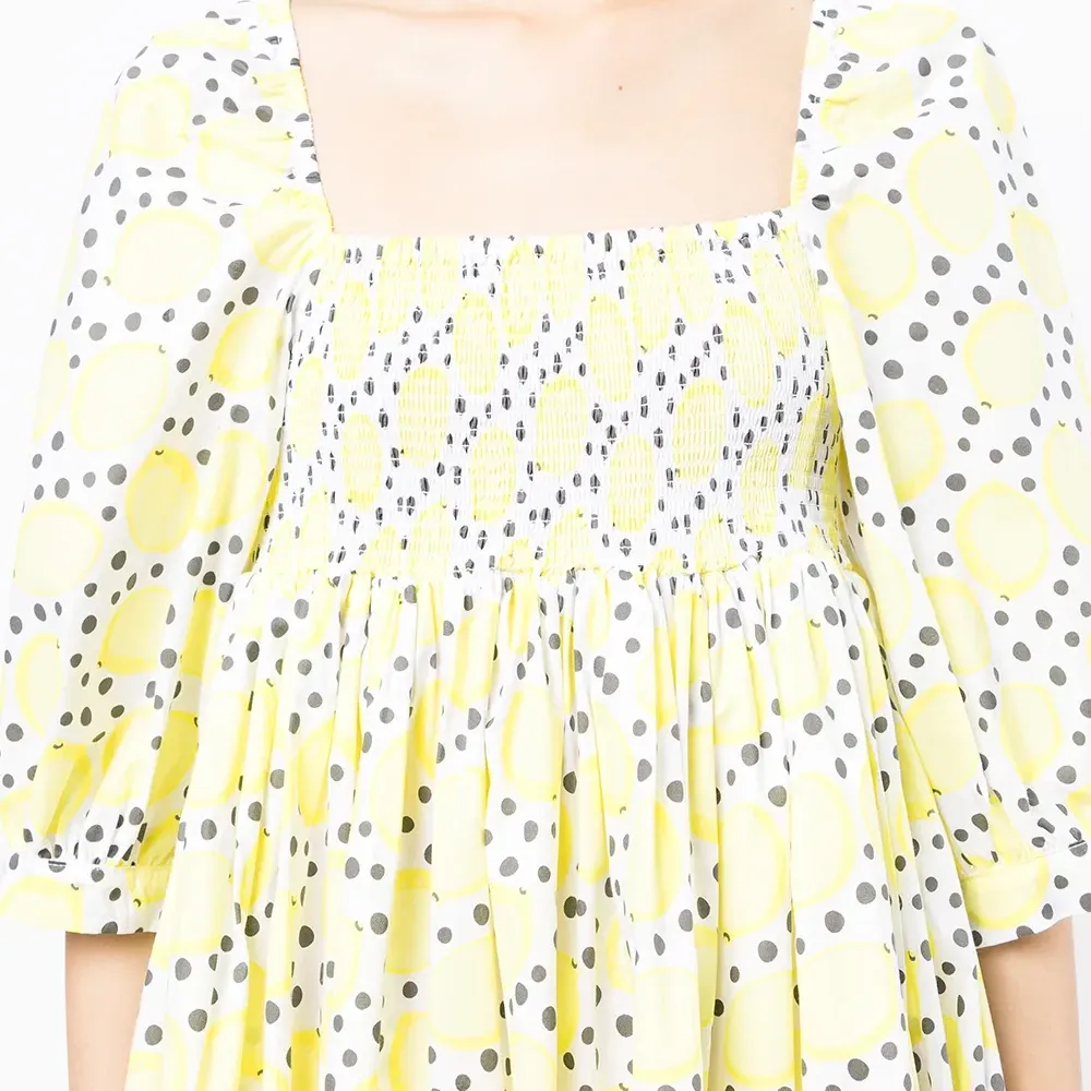 Платье с принтом