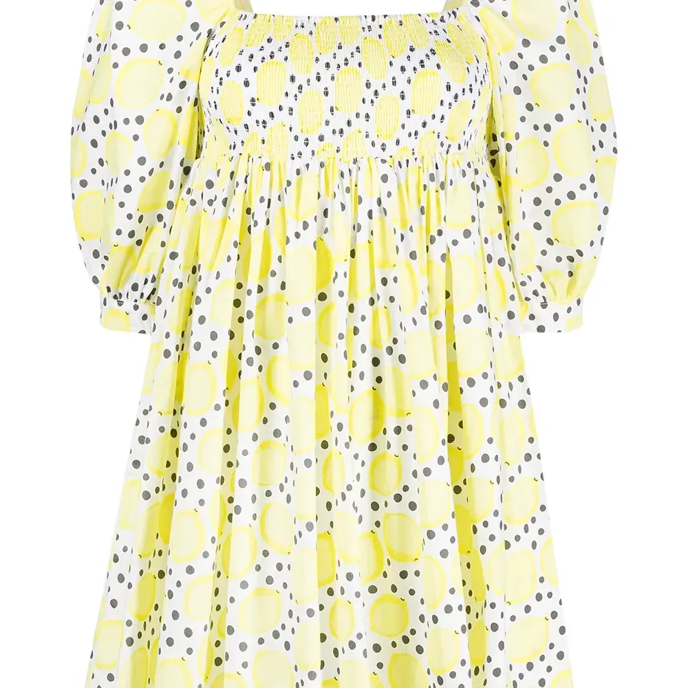 Платье с принтом