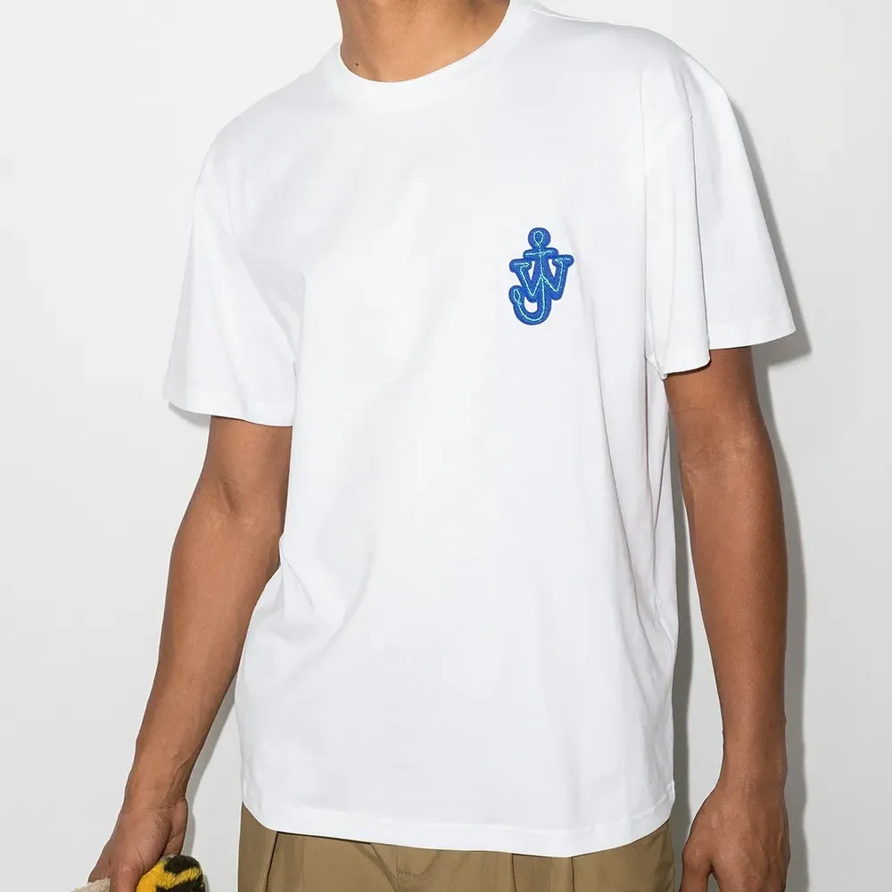 Футболка с нашивкой-логотипом Anchor