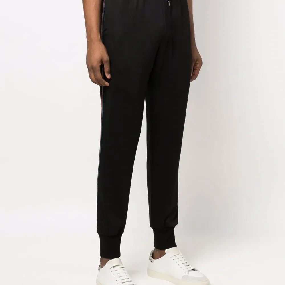 Зауженные спортивные брюки с лампасами