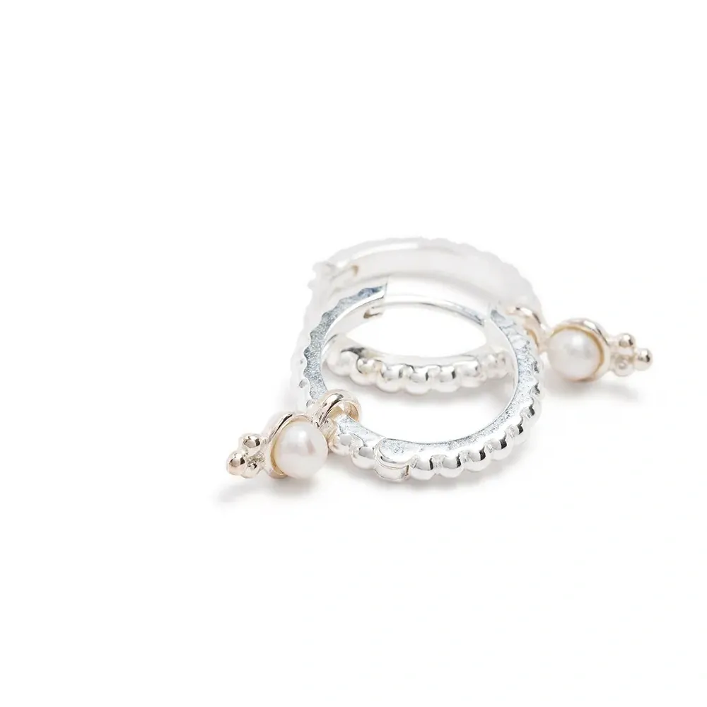 Серьги-кольца Dotty Pearl