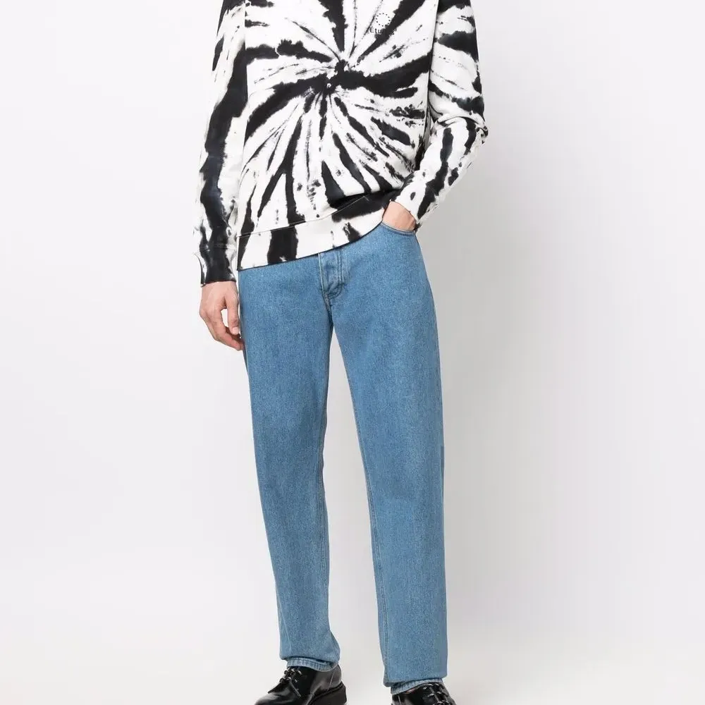 Толстовка из органического хлопка с принтом тай-дай