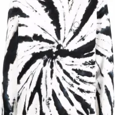 Толстовка из органического хлопка с принтом тай-дай