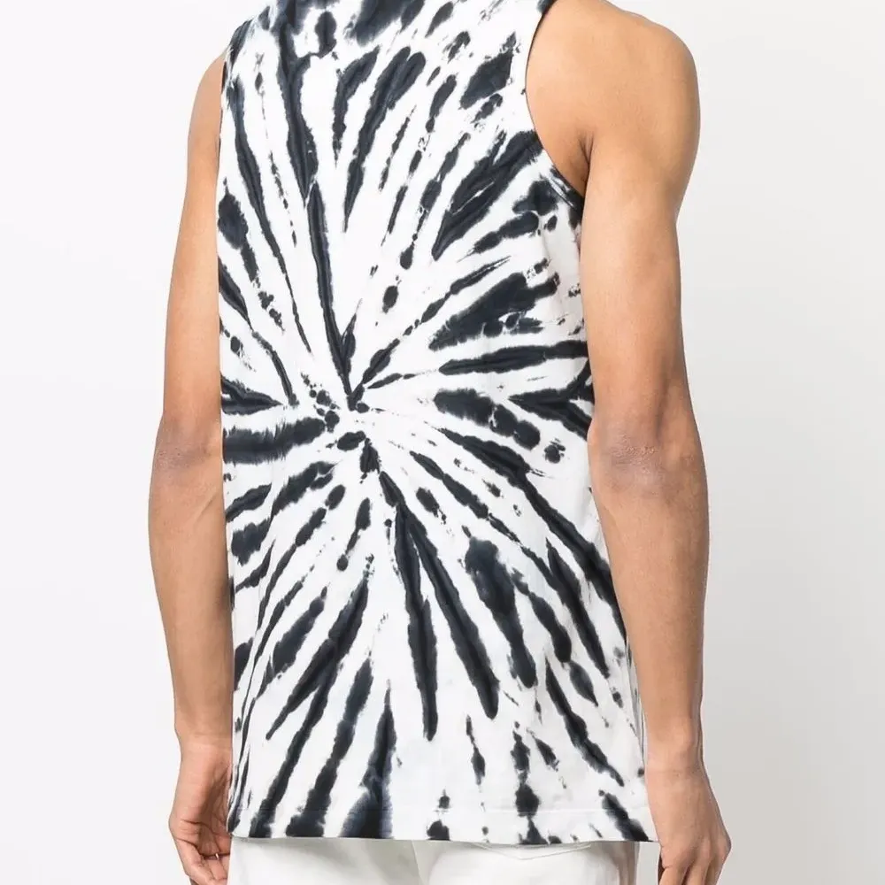 Топ с принтом тай-дай