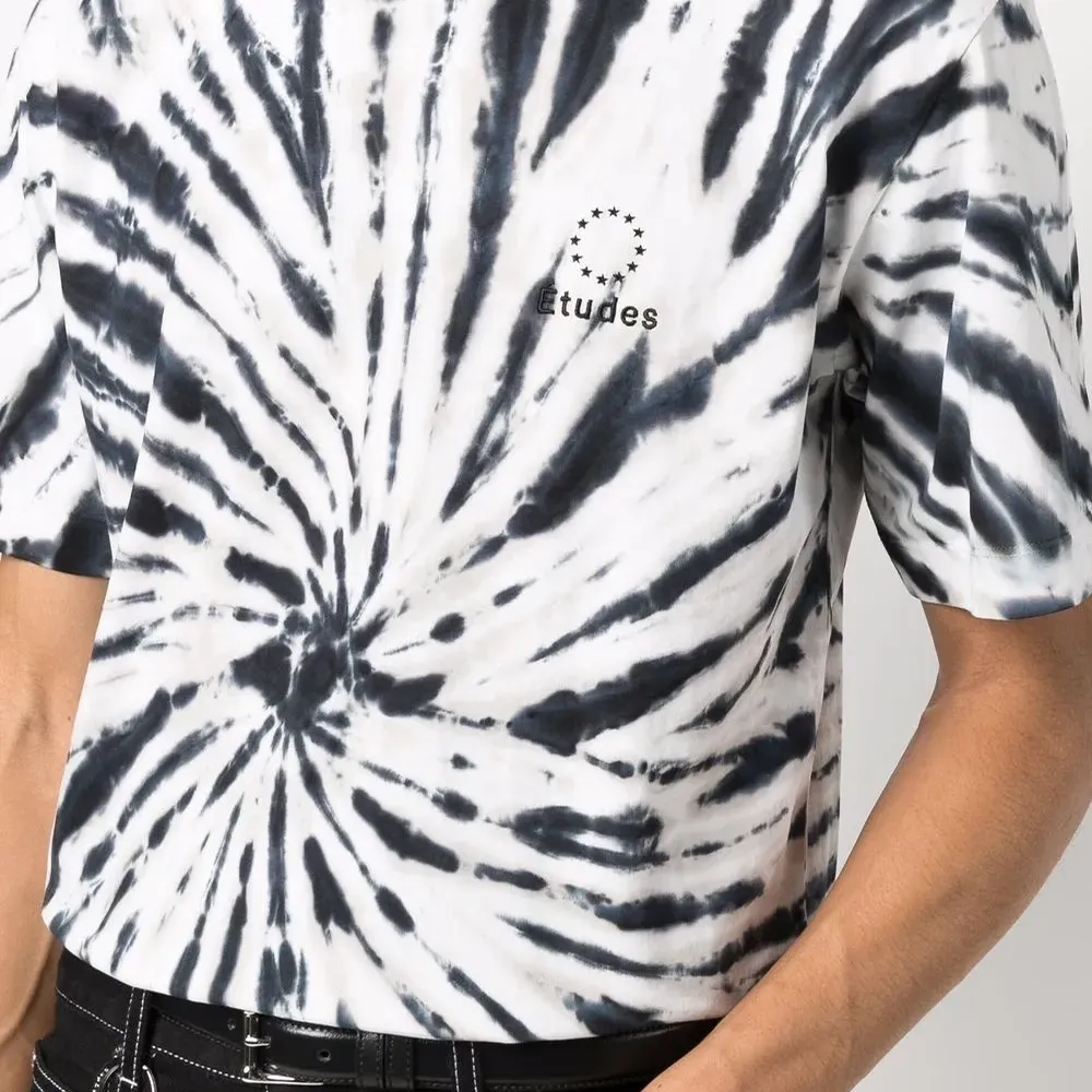 Футболка с принтом тай-дай