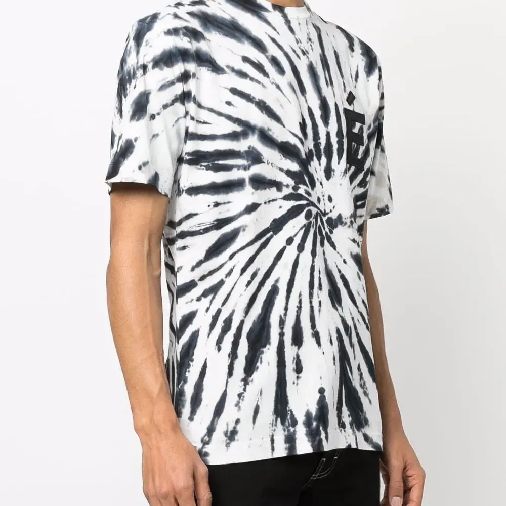 Футболка с принтом тай-дай