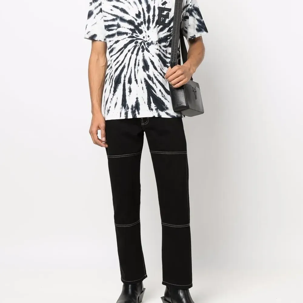 Футболка с принтом тай-дай