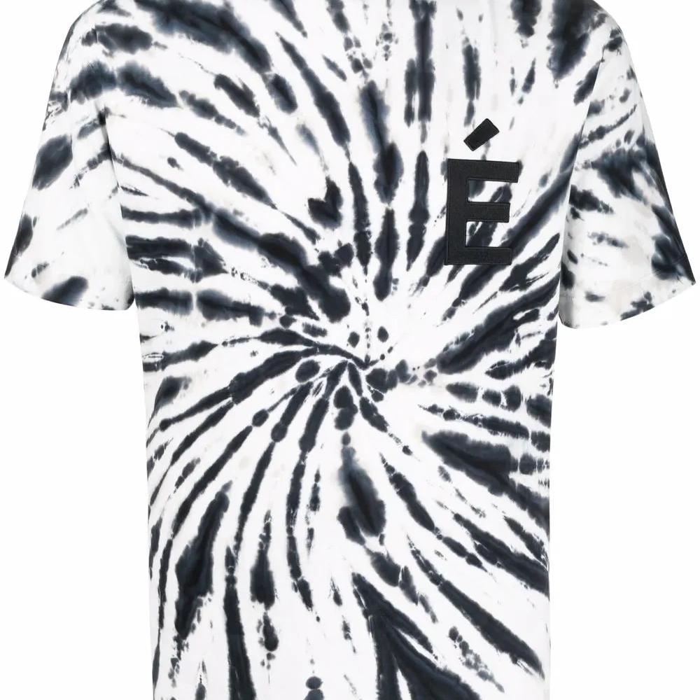 Футболка с принтом тай-дай