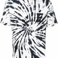 Футболка с принтом тай-дай