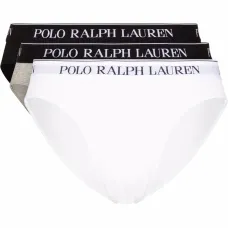 Комплект из трех трусов-брифов с логотипом