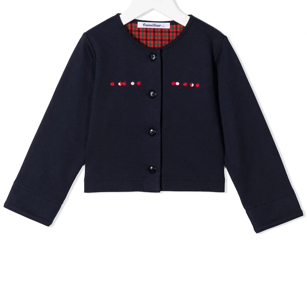 Кардиган с вышивкой