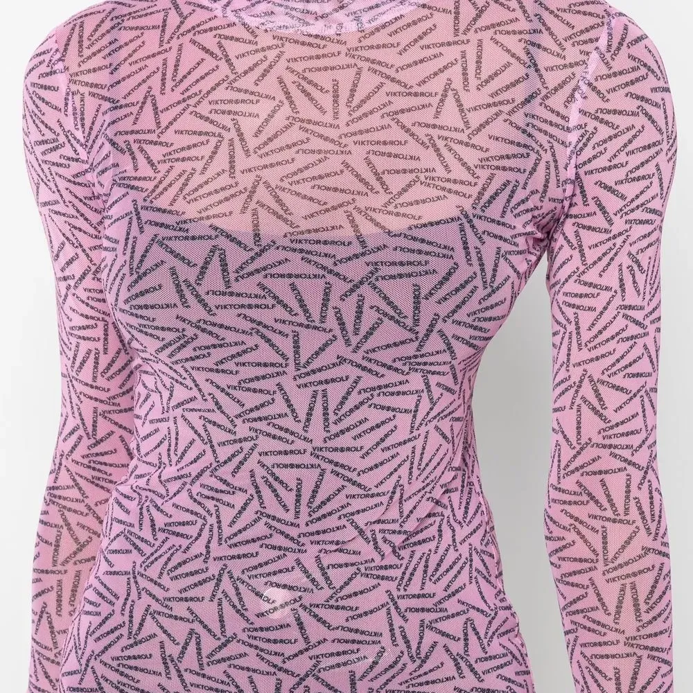 Прозрачный топ Undercover с логотипом