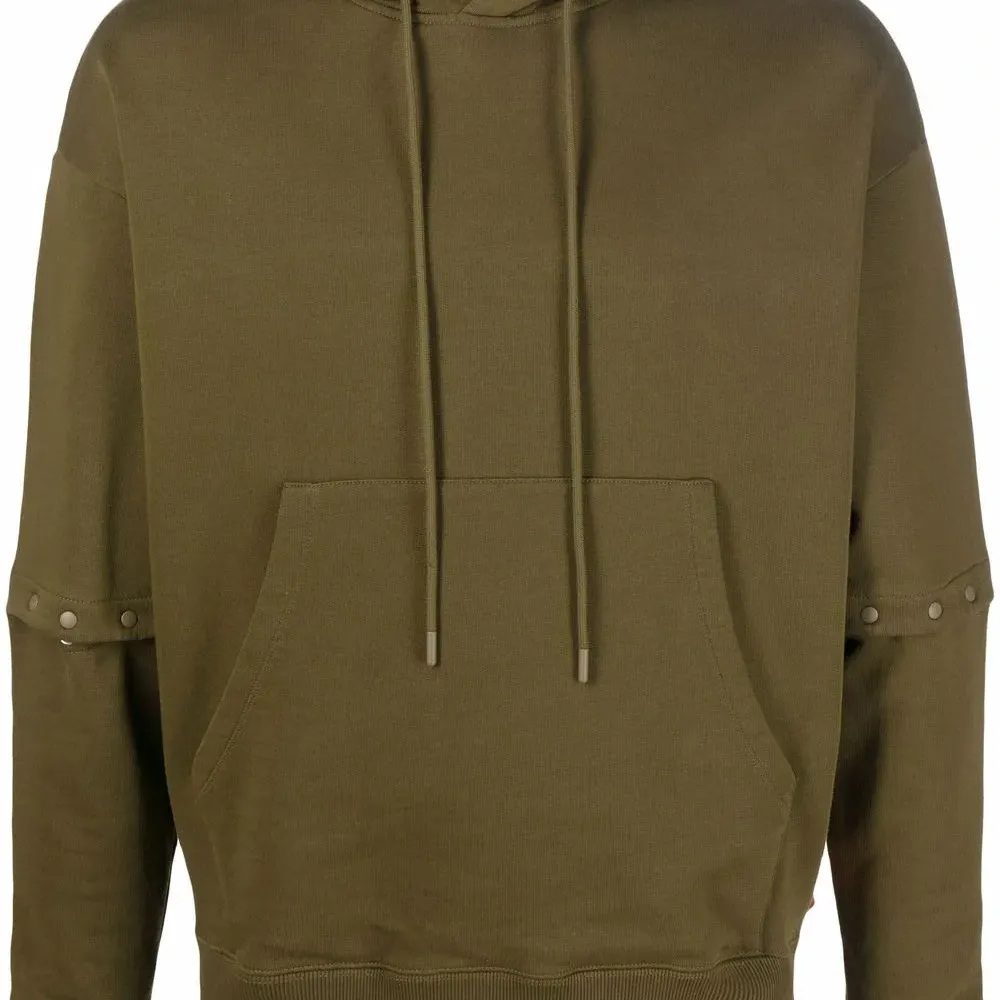 Худи с кулиской и нашивкой-логотипом