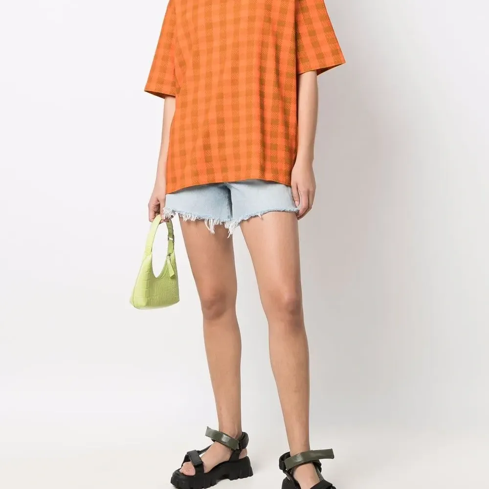 Футболка в клетку