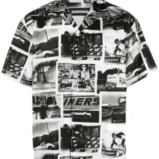 Рубашка с фотопринтом из коллаборации с Osamu Nagahama