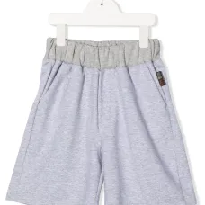 Спортивные шорты с нашивкой-логотипом