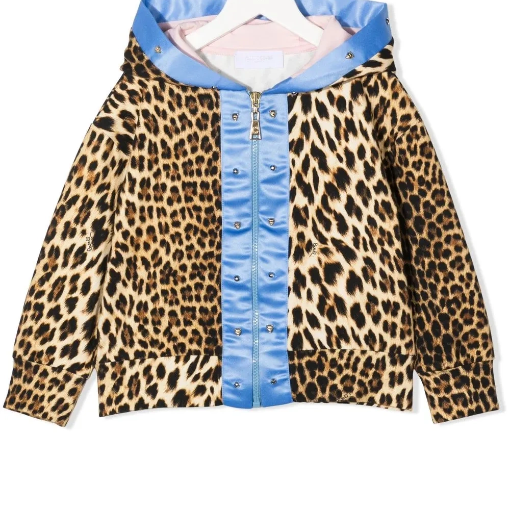 Худи на молнии с принтом