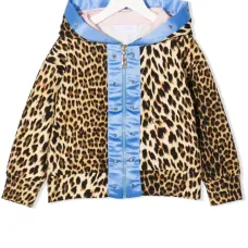 Худи на молнии с принтом