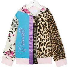 Худи на молнии с принтом