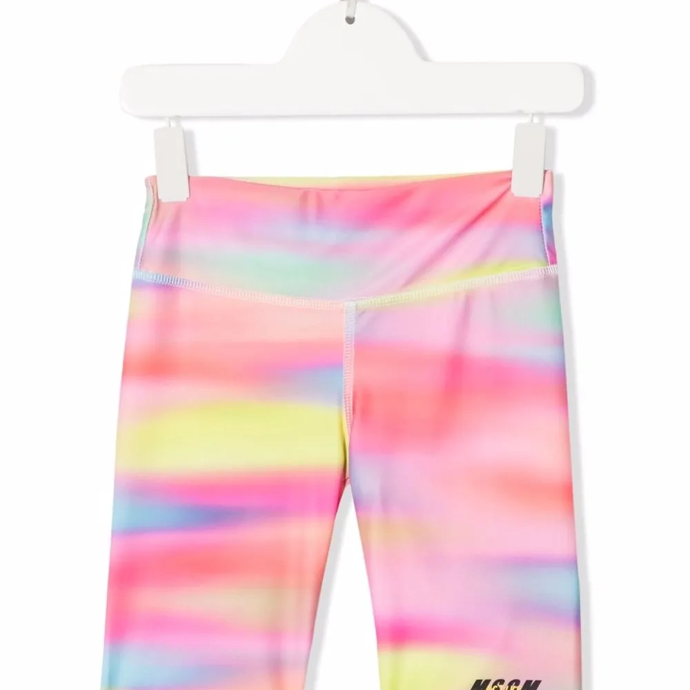 Шорты с принтом тай-дай