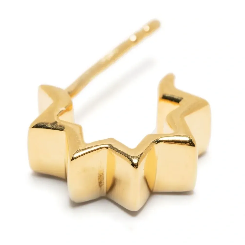 Позолоченные серьги Celestial