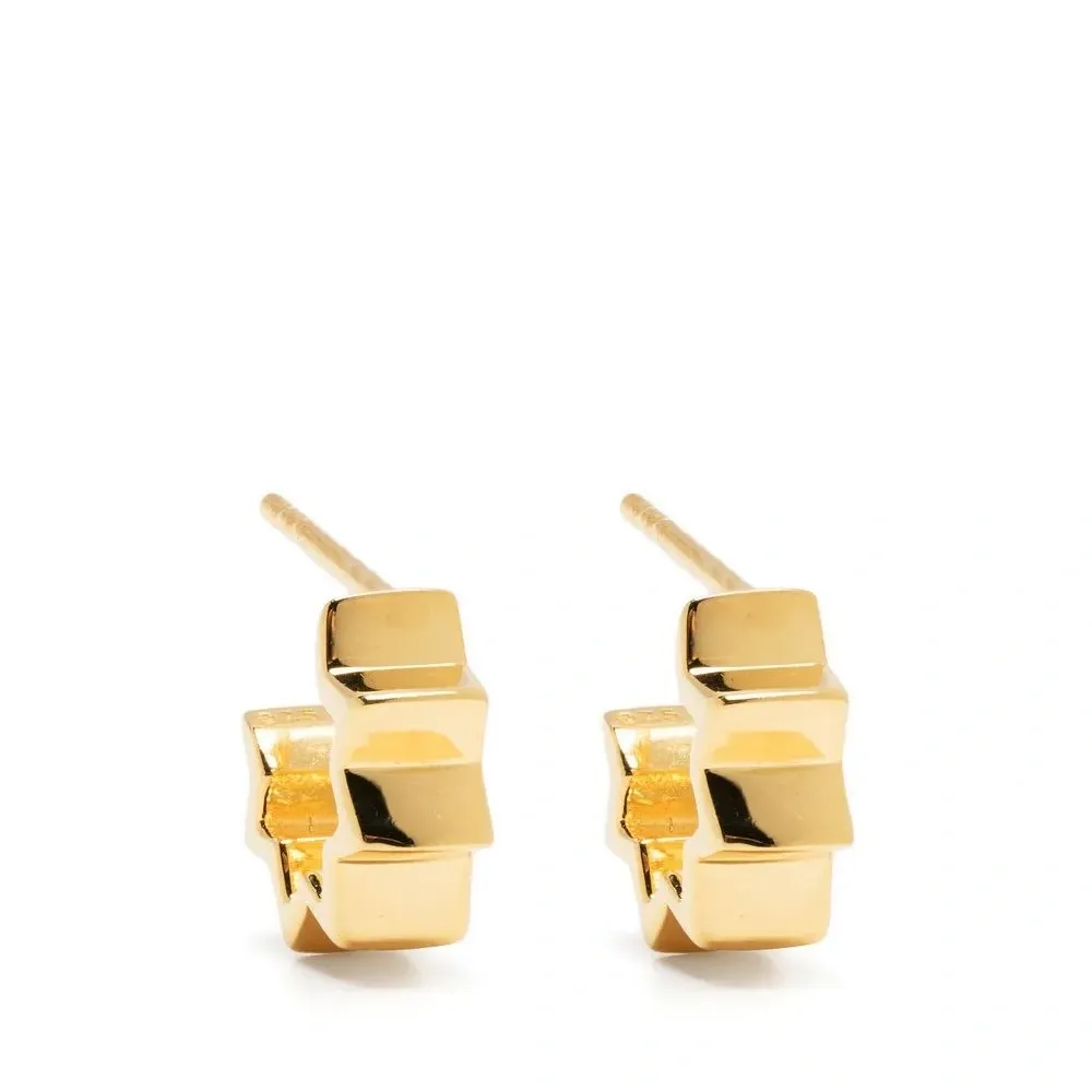 Позолоченные серьги Celestial