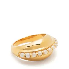 Кольцо Dome с жемчугом