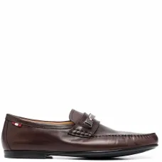 Лоферы с пряжкой