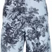 Шорты-бермуды с цветочным принтом