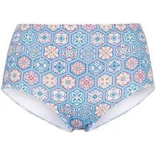 Плавки бикини с геометричным принтом