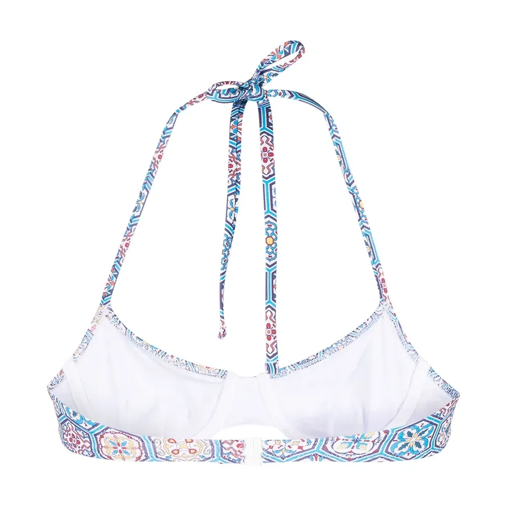 Лиф бикини Ginger с геометричным принтом