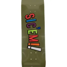 Дека для скейтборда Sic'em! из коллаборации с WTAPS