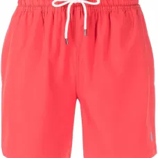 плавки-шорты с кулиской и логотипом