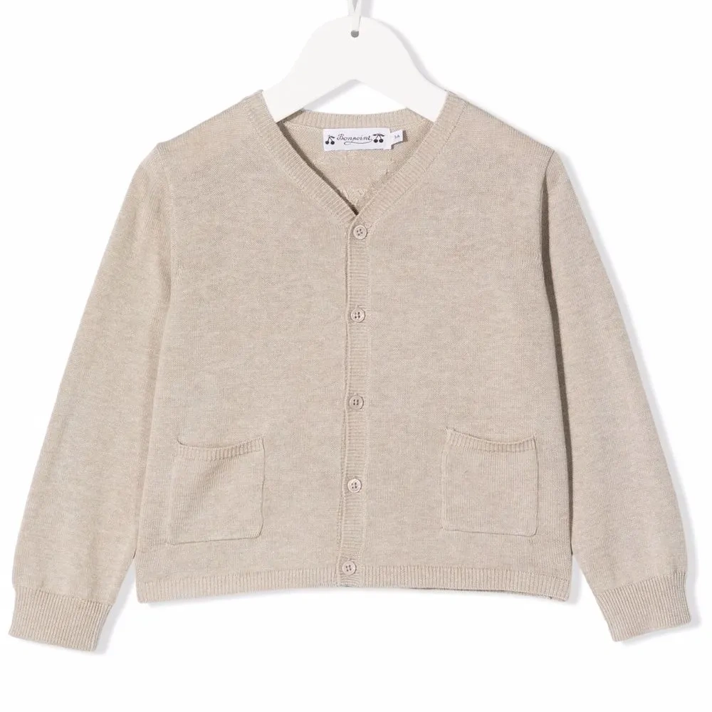 Кардиган в рубчик