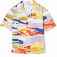 Рубашка Cuban с принтом