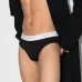 Комплект из трех трусов-брифов с логотипом