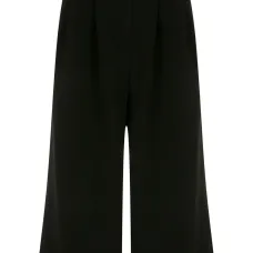 Шорты-бермуды с завышенной талией